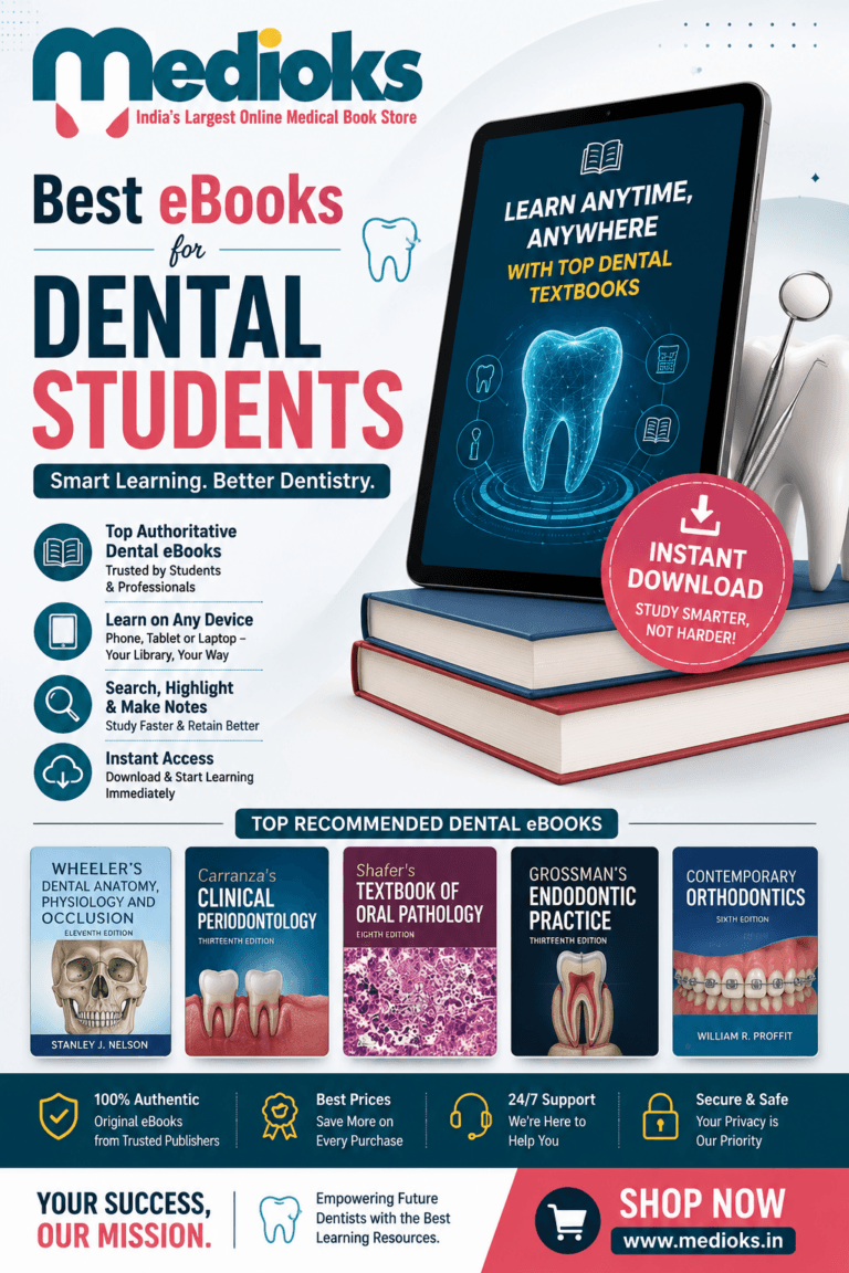 Best Second Year BDS Books (2026 Guide): Subject-Wise Book List Recommended for Dental Students