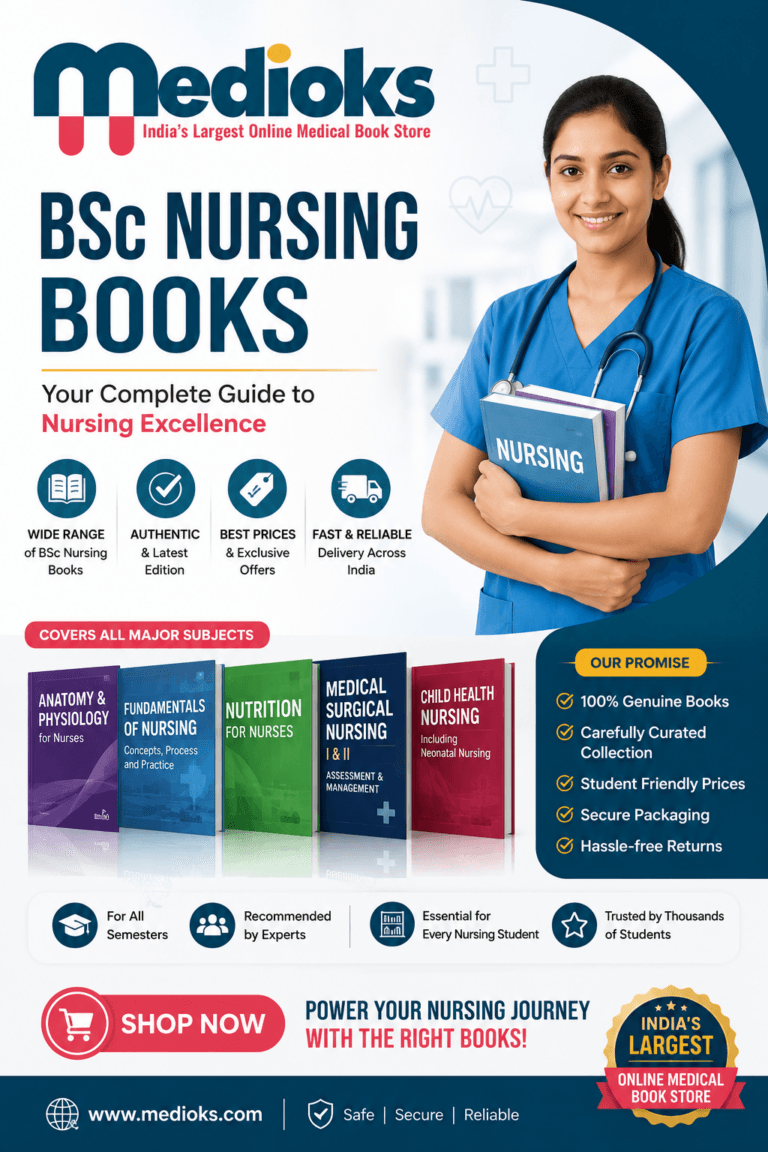 Which Nursing Books Are Most Recommended by Faculty? A Complete Guide for ANM, GNM, B.Sc., and M.Sc. Nursing Students