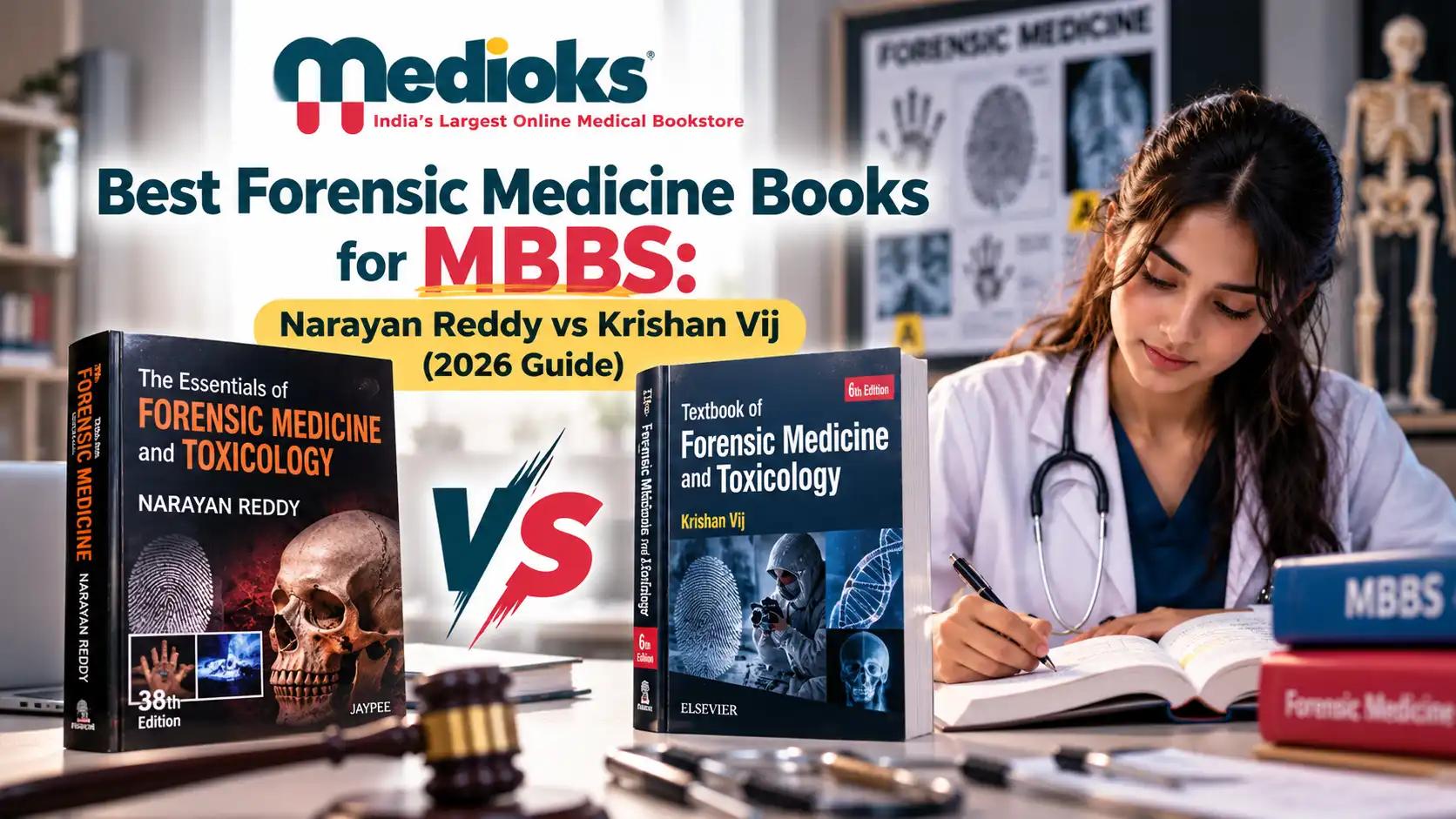 Best forensic medicine books for MBBS