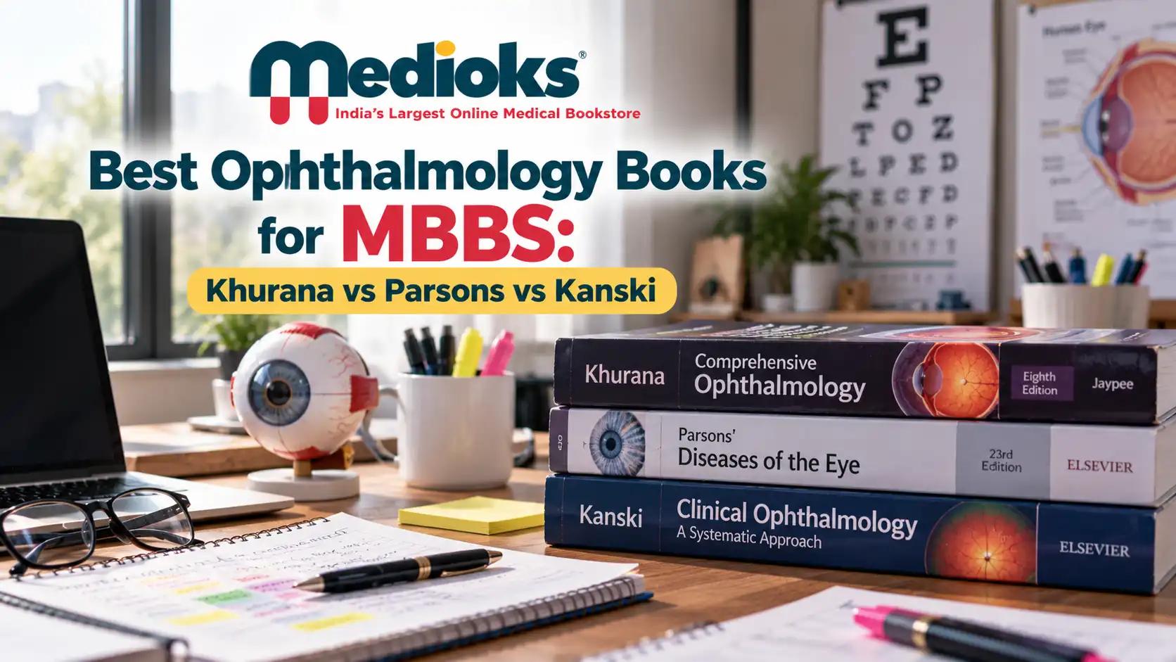 Best ophthalmology books for MBBS
